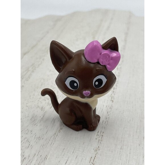 Mattel Barbie Size Pet Kitty Cat Figure Replacement Miniature Figure 2" - Picture 4 of 8
